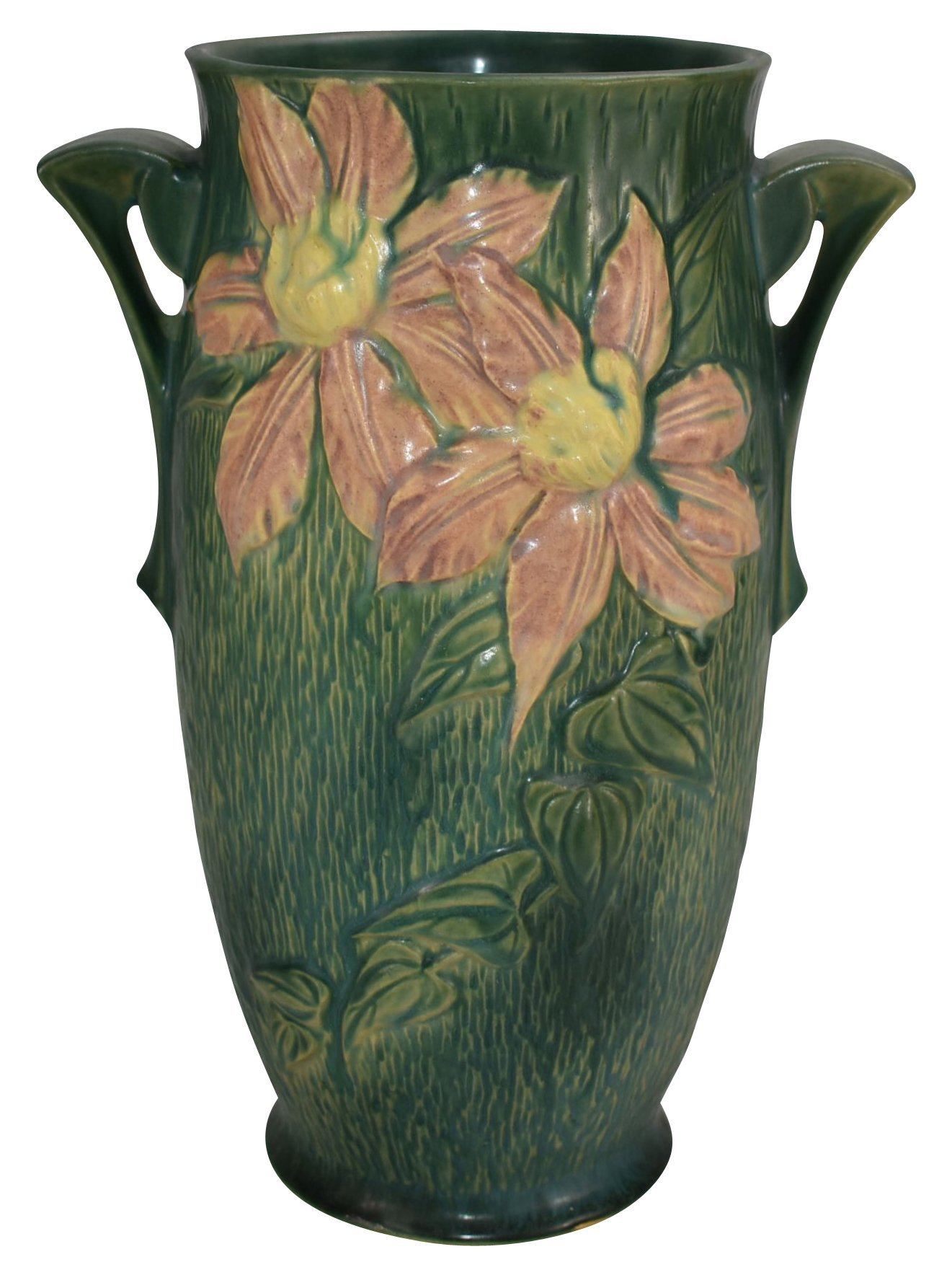 Roseville cheapest Clematis Pottery Vase