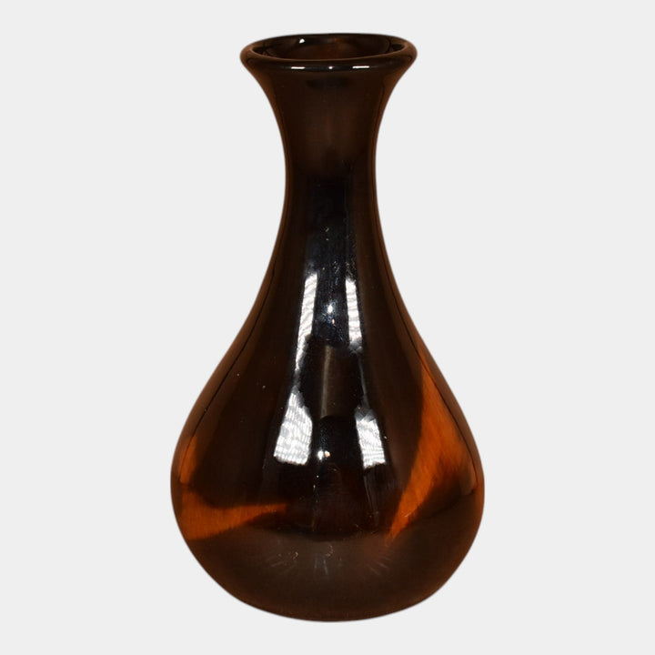McCoy Rosewood 1903 Vintage Art Pottery Standard Glaze Ceramic Bud Vase 9 - Just Art Pottery