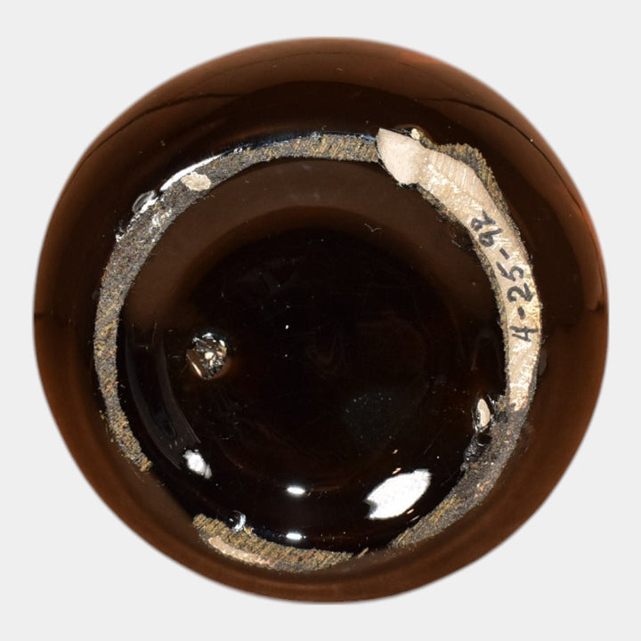 McCoy Rosewood 1903 Vintage Art Pottery Standard Glaze Ceramic Bud Vase 9 - Just Art Pottery