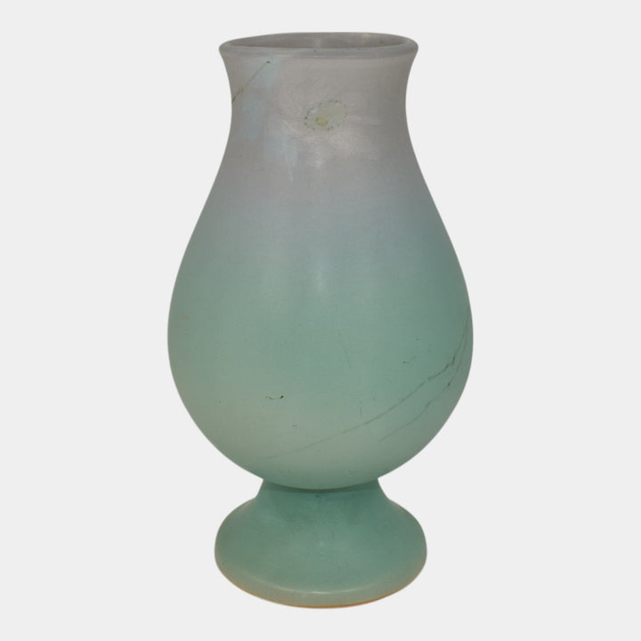 Weller Hudson Perfecto 1900s Vintage Art Pottery Hand Painted Ceramic Vase - Just Art Pottery