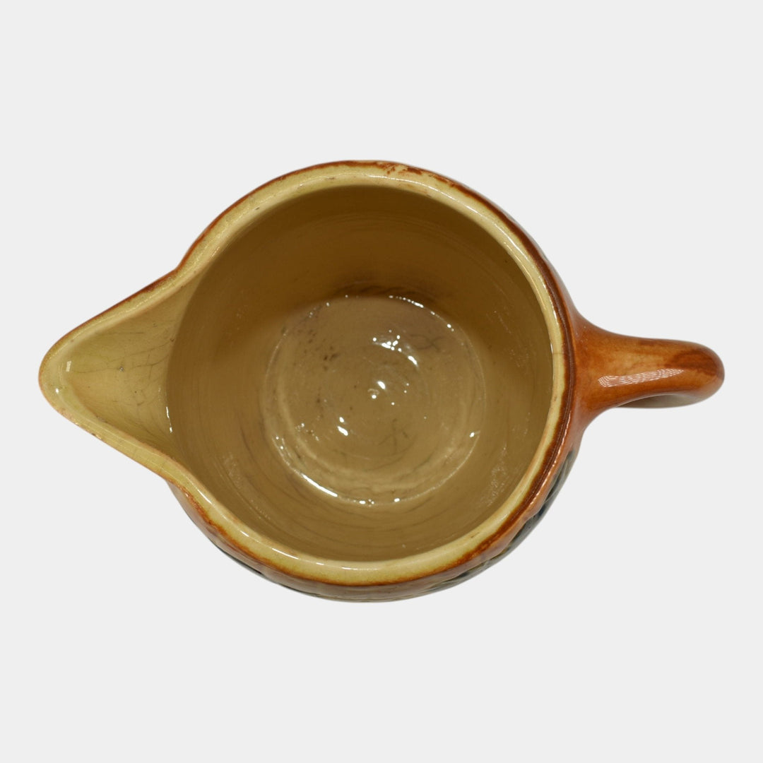 Roseville Early Ware 1910-16 Vintage Art Pottery Ceramic Blue Tulip Pitcher - Just Art Pottery