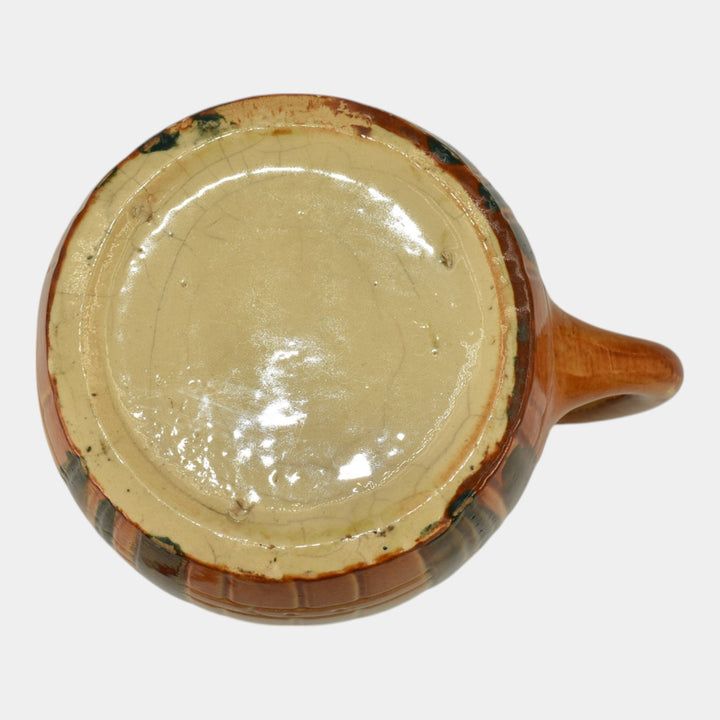 Roseville Early Ware 1910-16 Vintage Art Pottery Ceramic Blue Tulip Pitcher - Just Art Pottery