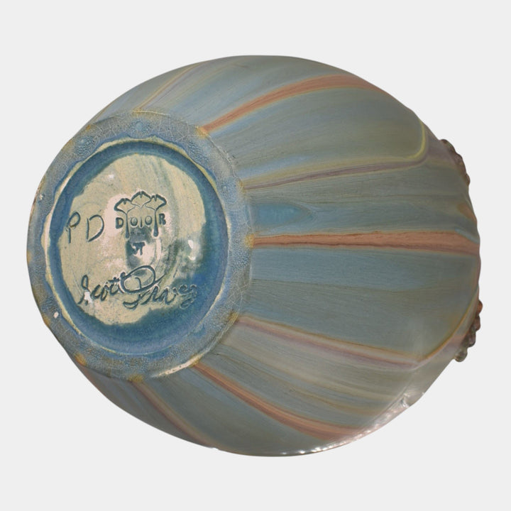 Door Studio Art Product Development One of a Kind Pine Cone Floor Vase - Just Art Pottery