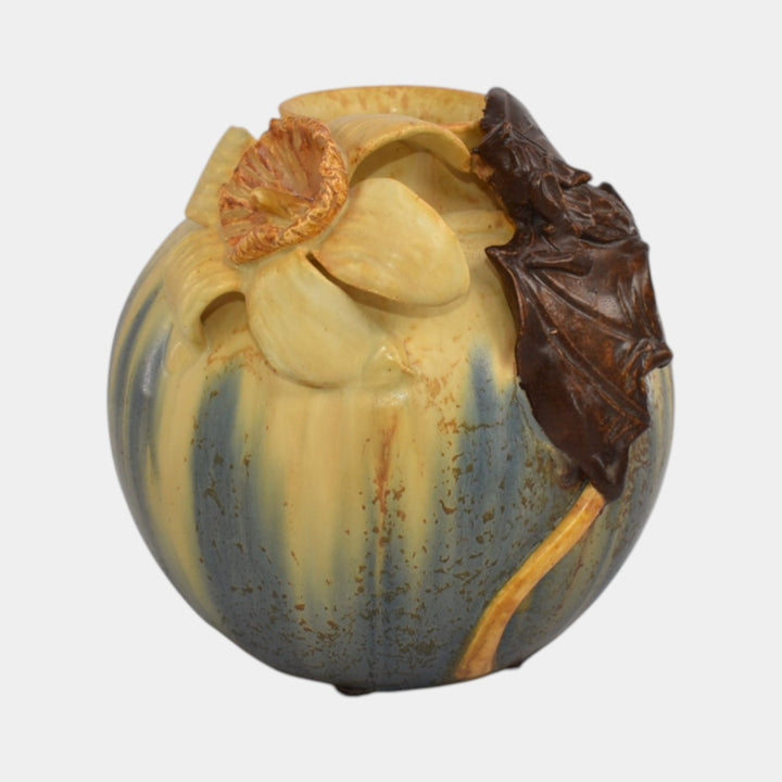 Ephraim Faience 2020 Hand Made Pottery Equinox Ceramic Bat Vase - Just Art Pottery