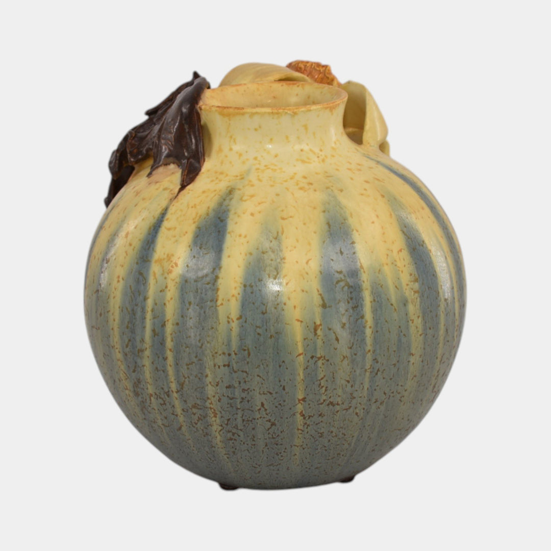 Ephraim Faience 2020 Hand Made Pottery Equinox Ceramic Bat Vase - Just Art Pottery