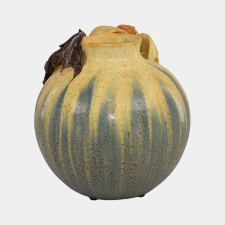 Ephraim Faience 2020 Hand Made Pottery Equinox Ceramic Bat Vase - Just Art Pottery