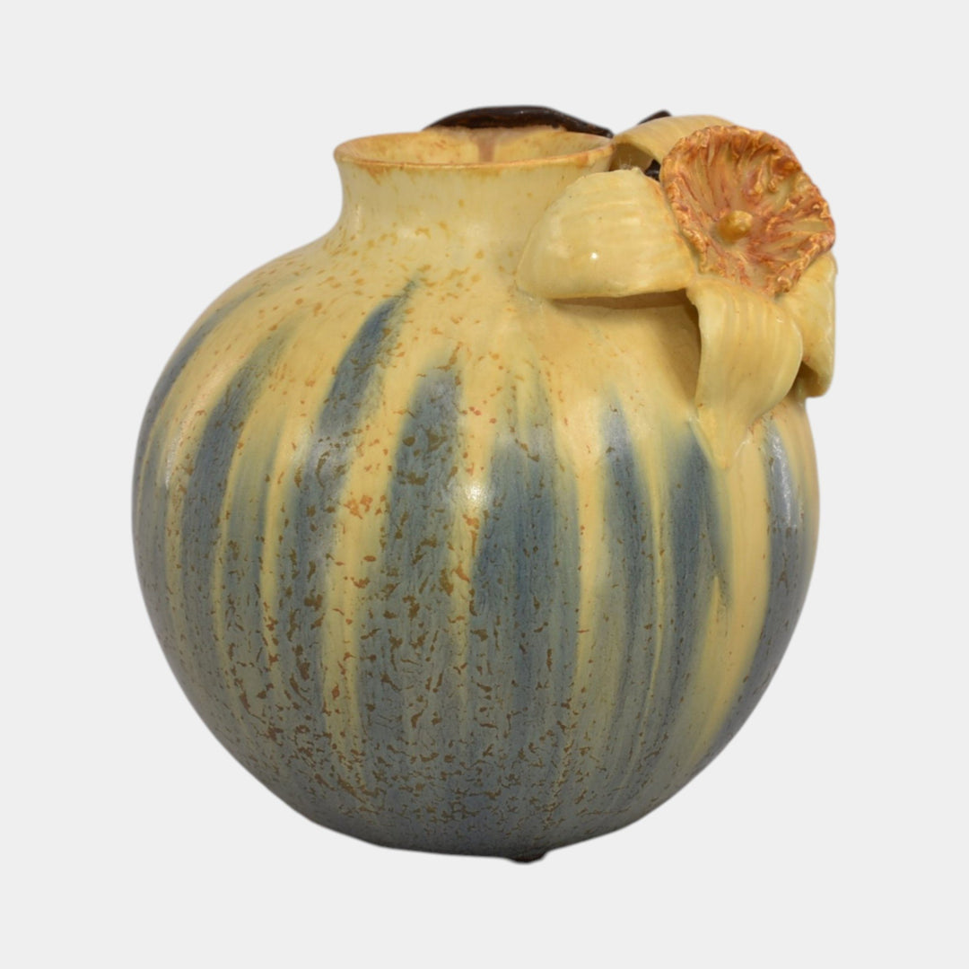 Ephraim Faience 2020 Hand Made Pottery Equinox Ceramic Bat Vase - Just Art Pottery