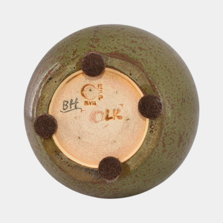 Ephraim Faience 2017 Hand Made Pottery Experimental Bat Ceramic Vase - Just Art Pottery