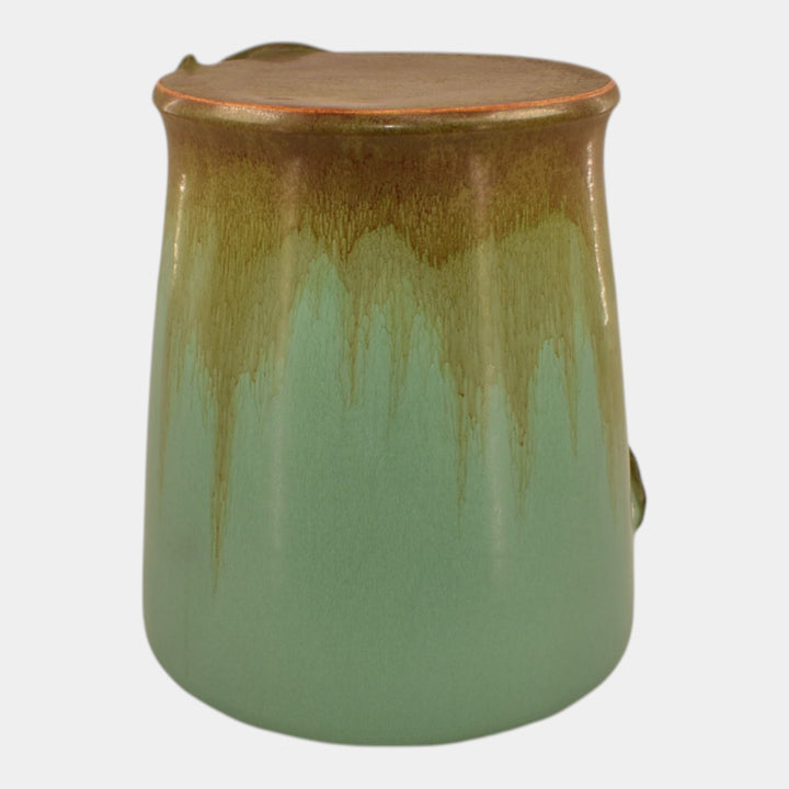 Ephraim Faience 2023 Hand Made Pottery Snowberry Candle Pillar - Just Art Pottery