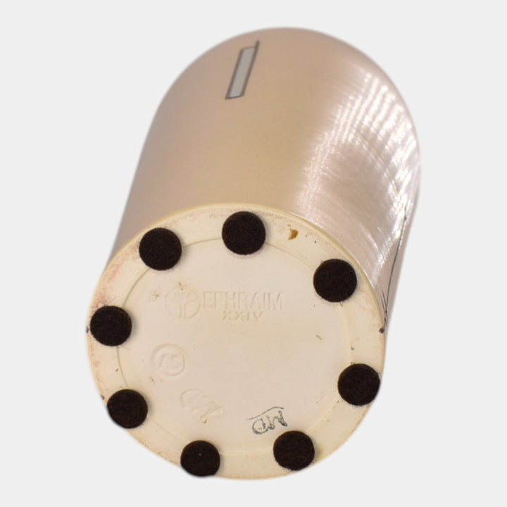 Ephraim Faience Hand Made Pottery White Waking Marsh Vase - Just Art Pottery