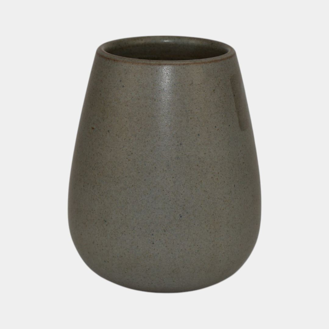 Marblehead Vintage Arts and Crafts Pottery Gray Ceramic Vase - Just Art Pottery