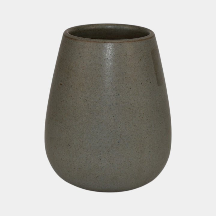 Marblehead Vintage Arts and Crafts Pottery Gray Ceramic Vase - Just Art Pottery