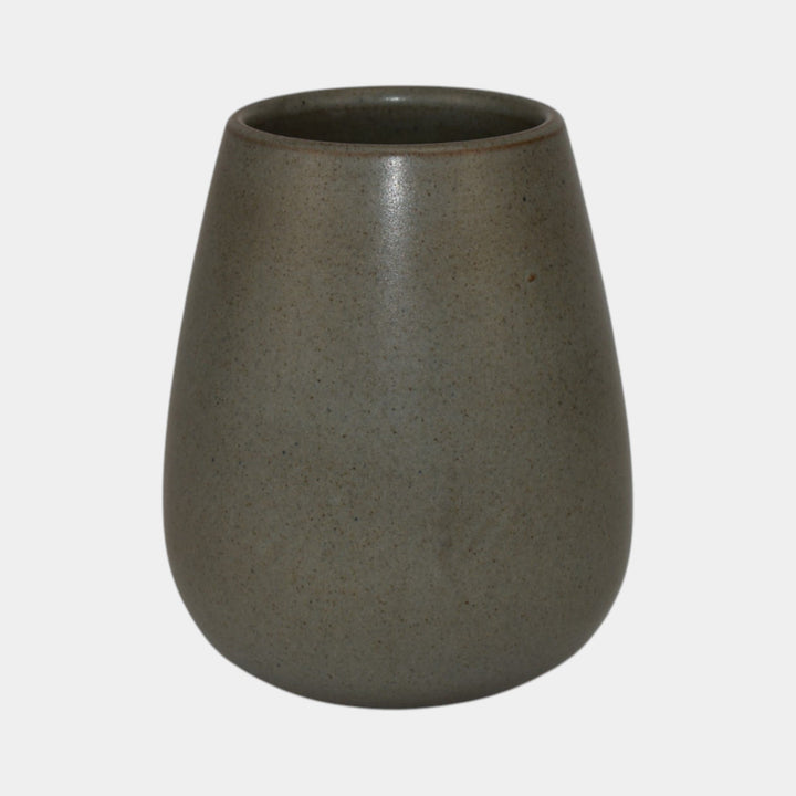 Marblehead Vintage Arts and Crafts Pottery Gray Ceramic Vase - Just Art Pottery