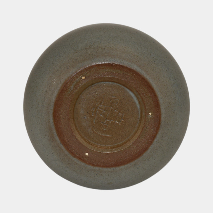 Marblehead Vintage Arts and Crafts Pottery Gray Ceramic Vase - Just Art Pottery