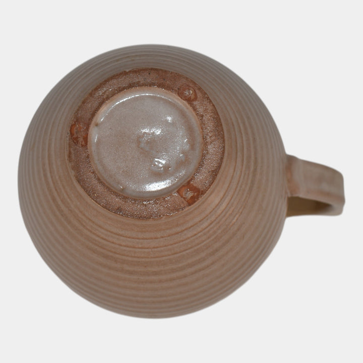 Marblehead Vintage Arts and Crafts Art Pottery Gray Ceramic Pitcher - Just Art Pottery