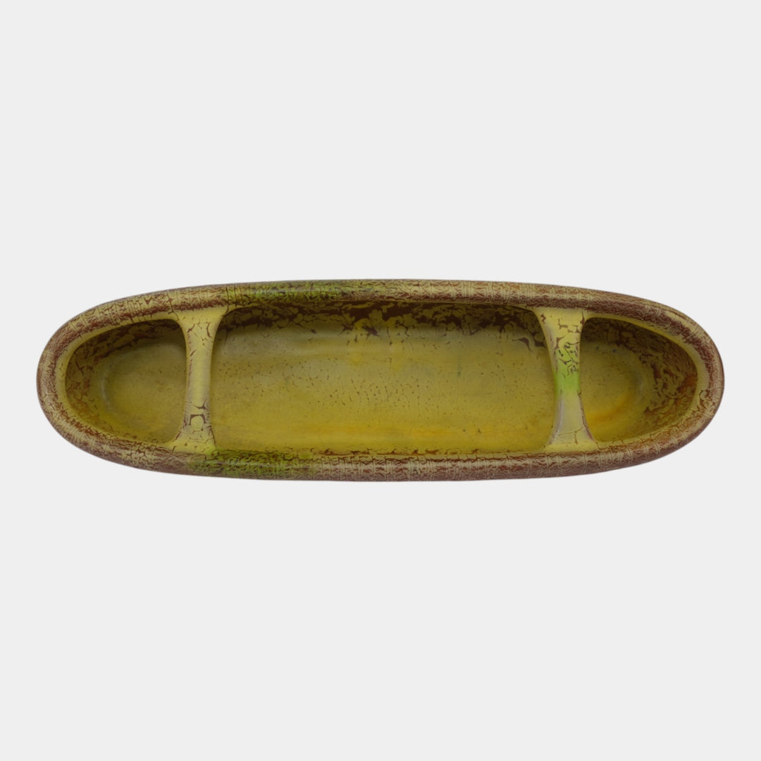 Weller Frosted Matte 1915 Vintage Arts and Crafts Pottery Ceramic Planter - Just Art Pottery