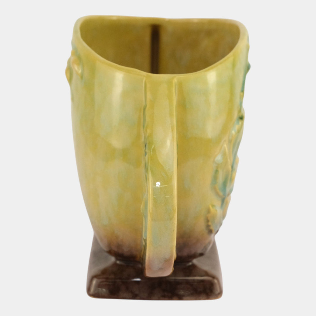 Roseville Pottery Wincraft 1948 Green Mid Century Modern Vase 241-6 - Just Art Pottery