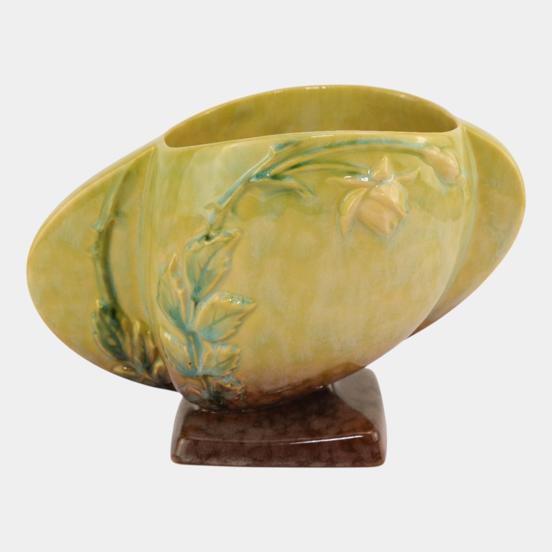 Roseville Pottery Wincraft 1948 Green Mid Century Modern Vase 241-6 - Just Art Pottery