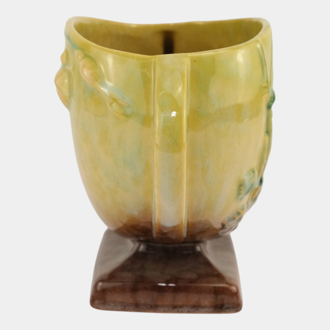 Roseville Pottery Wincraft 1948 Green Mid Century Modern Vase 241-6 - Just Art Pottery