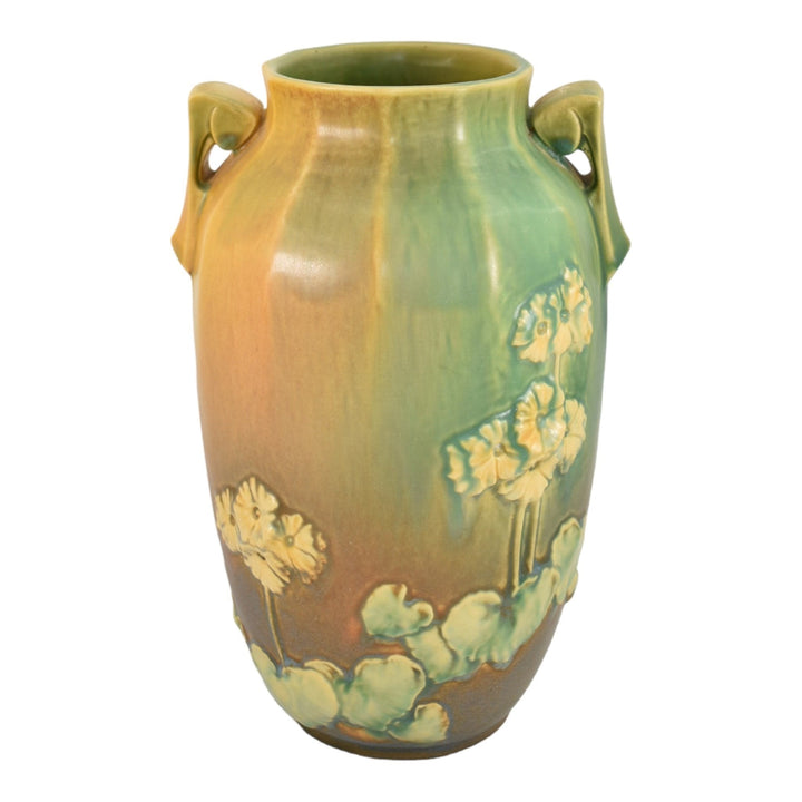 Roseville Primrose Experimental Trial Glaze 1936 Vintage Pottery Ceramic Vase
