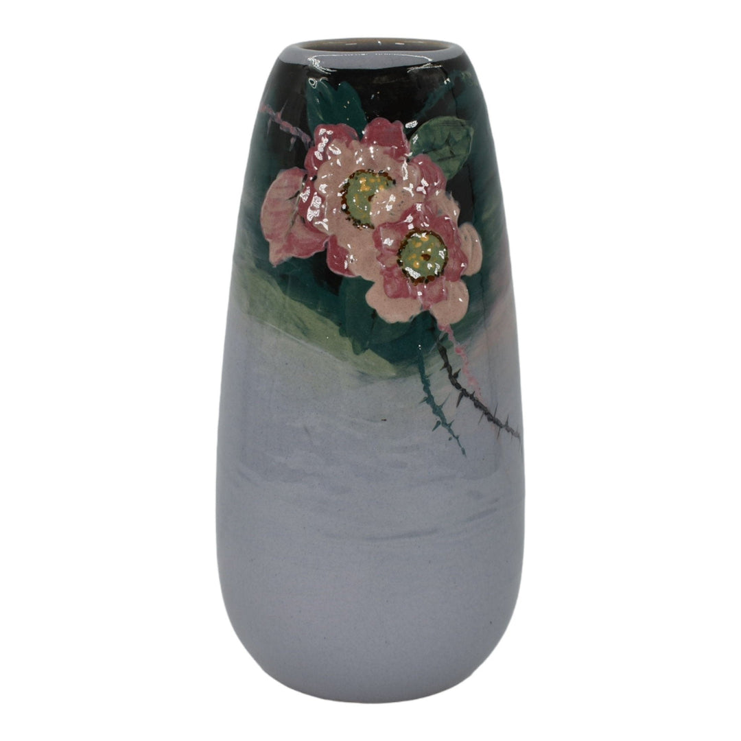 Weller Eocean Late Line 1898-1918 Art Pottery Hand Painted Ceramic Flower Vase