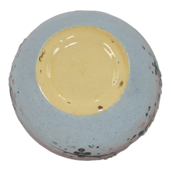 Weller Eocean Late Line 1898-1918 Pottery Squeeze Bag Hand Painted Ceramic Vase - Just Art Pottery