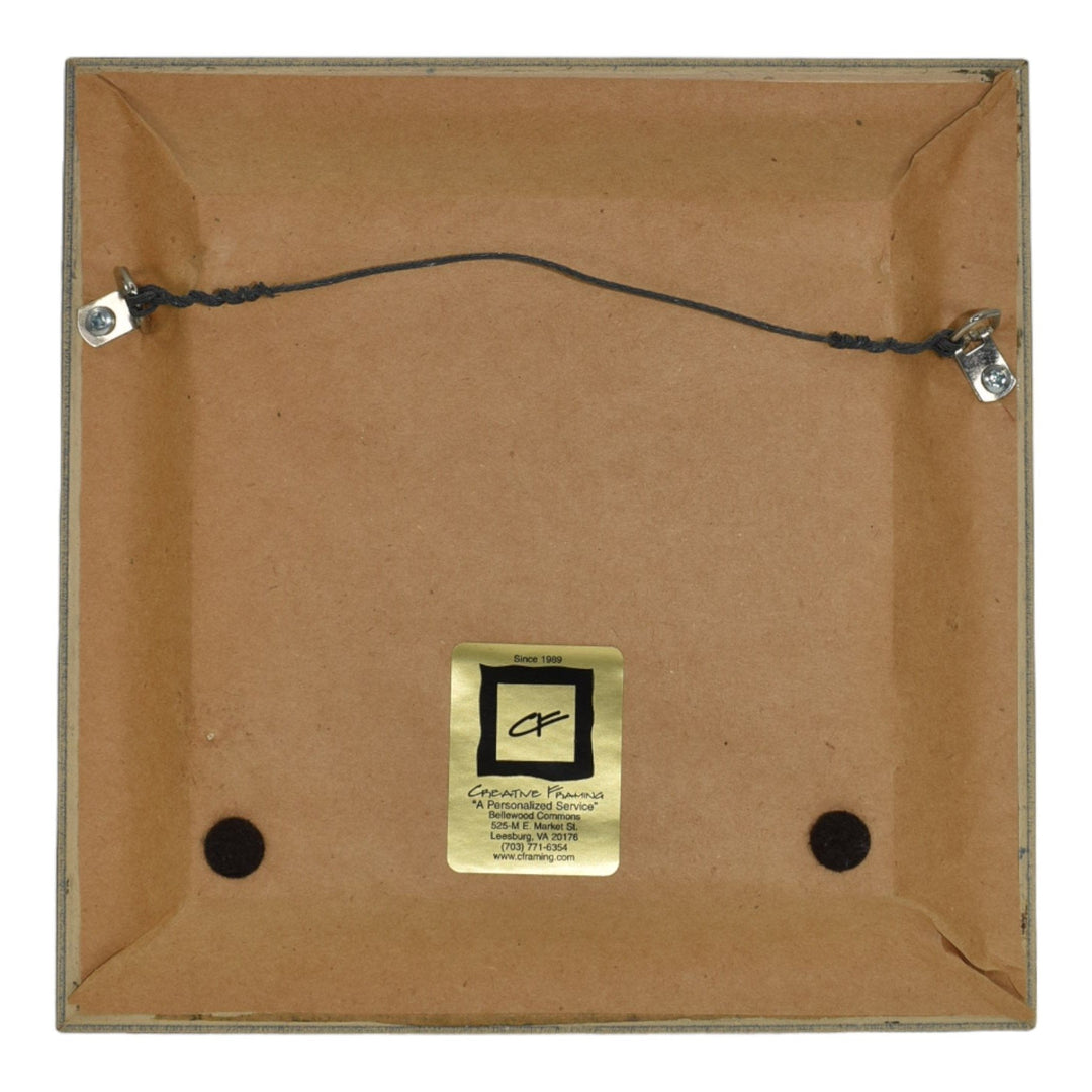 Marblehead Vintage Arts and Crafts Pottery Sailing Ship Gray Framed Ceramic Tile - Just Art Pottery