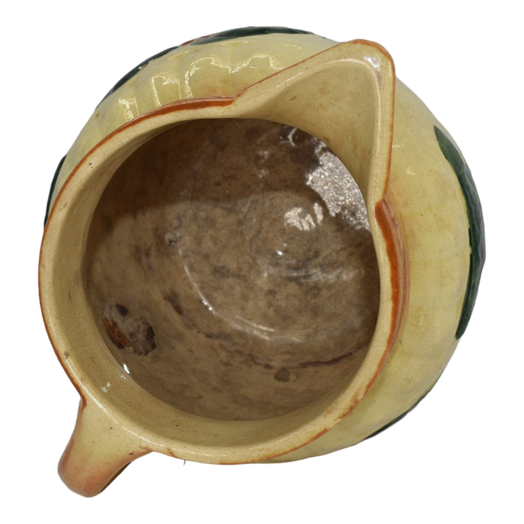Roseville Early Ware 1910-16 Vintage Art Pottery Ceramic Landscape Pitcher - Just Art Pottery