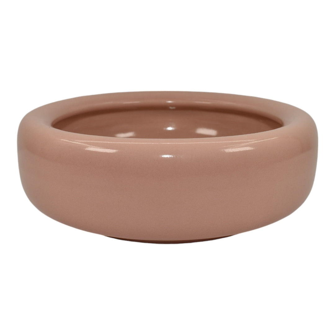 Rookwood 1926 Vintage Art Deco Pottery Pink Ceramic Low Bowl 2178B - Just Art Pottery
