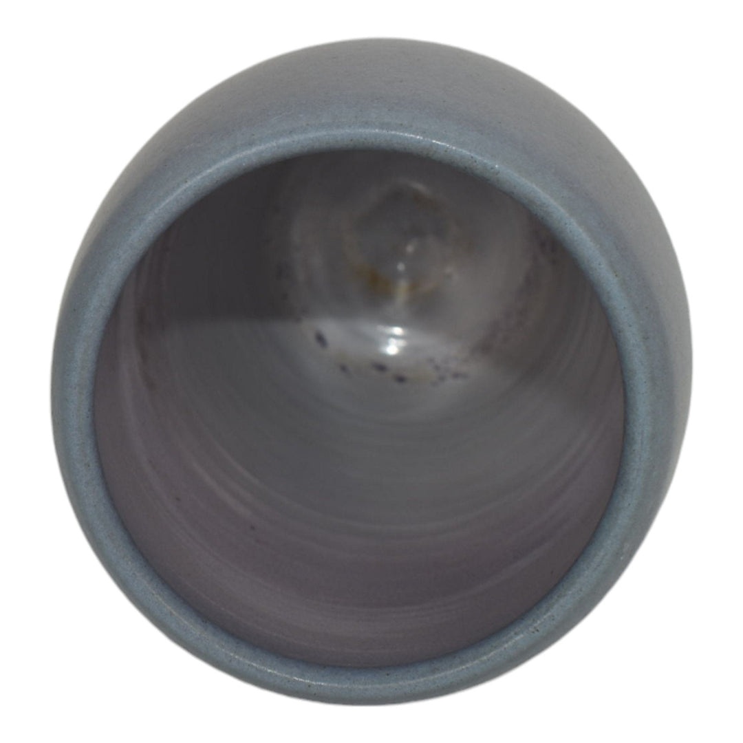 Marblehead Vintage Arts and Crafts Pottery Classically Shaped Gray Vase Shape 15 - Just Art Pottery