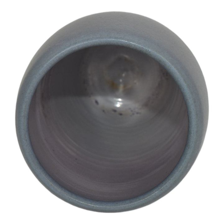 Marblehead Vintage Arts and Crafts Pottery Classically Shaped Gray Vase Shape 15 - Just Art Pottery