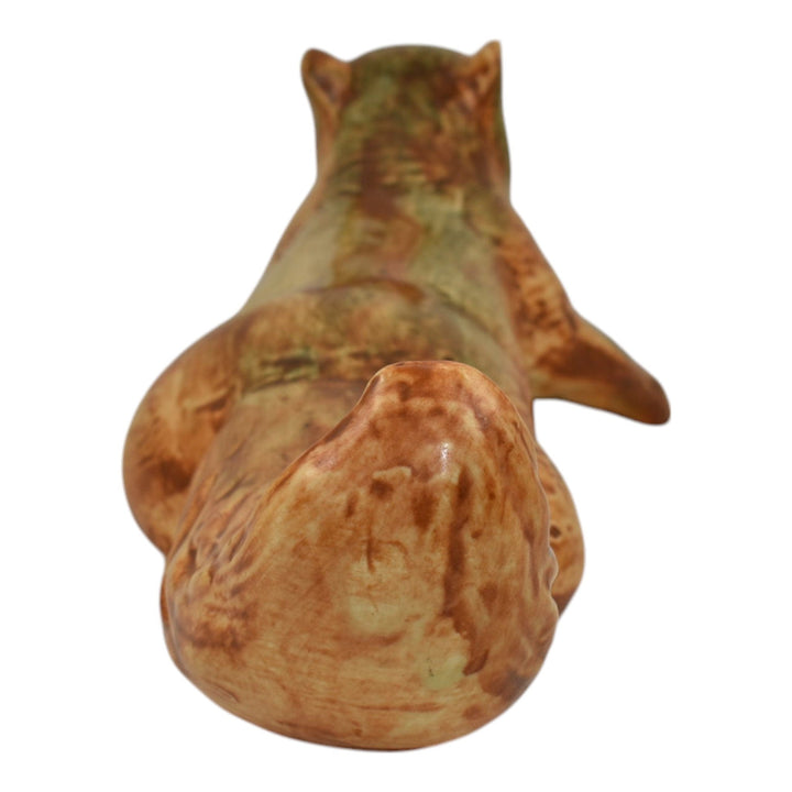 Weller Woodcraft 1920s Pottery Squirrel Wall Art Hanging Garden Ware Ornament - Just Art Pottery
