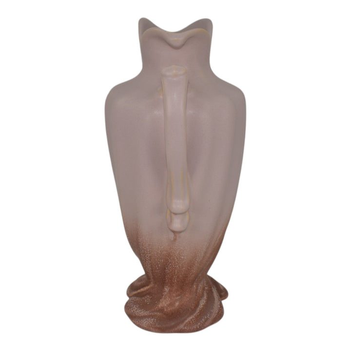 Weller Lido 1930s Vintage Art Deco Pottery Mauve Purple Ceramic Pitcher 13 - Just Art Pottery