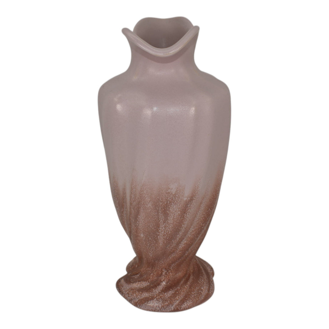 Weller Lido 1930s Vintage Art Deco Pottery Mauve Purple Ceramic Pitcher 13 - Just Art Pottery