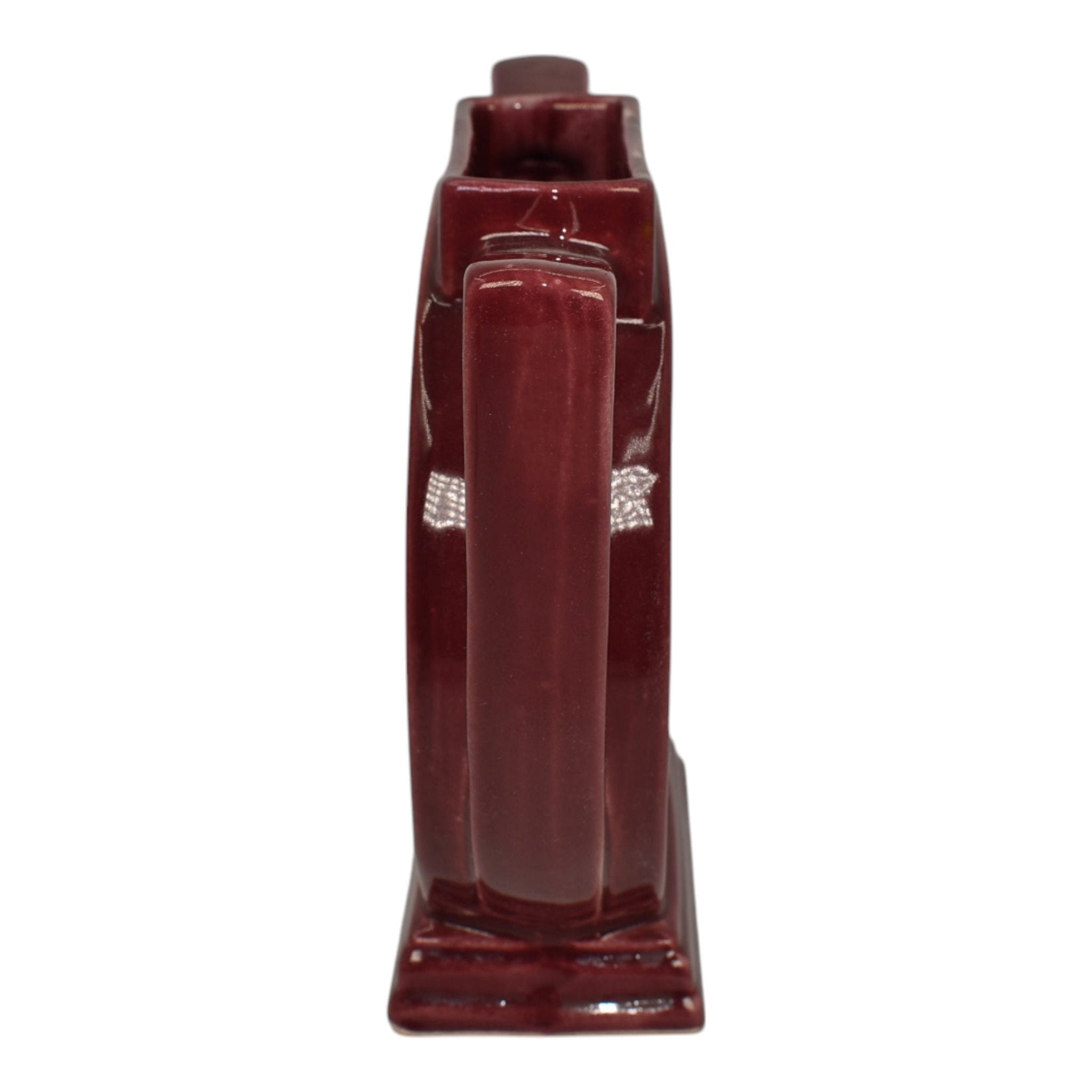 Alamo Texas Pottery Red 1940s Mid Century Modern Art Pottery