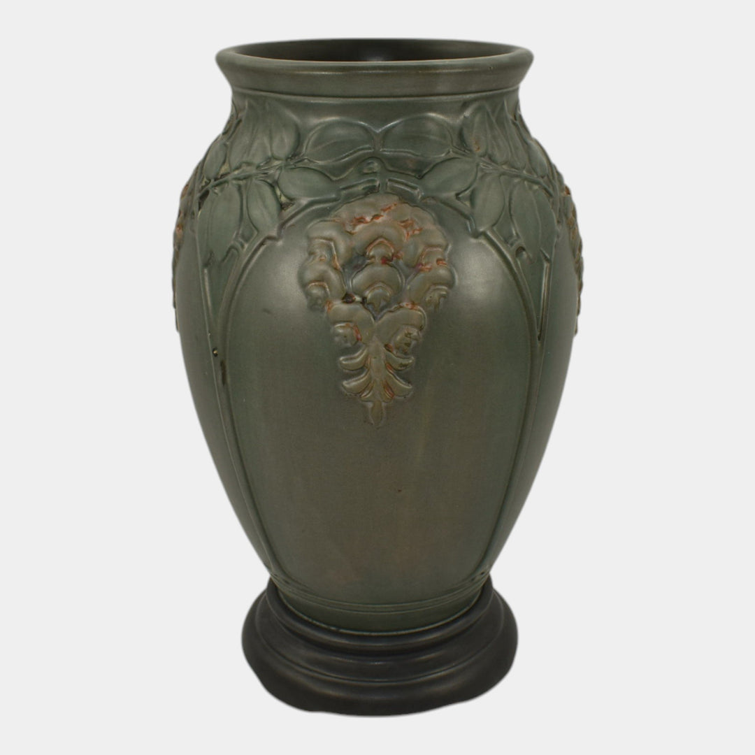 Weller Kenova Arts and Crafts Pottery Matte Green Ceramic Vase - Just Art Pottery
