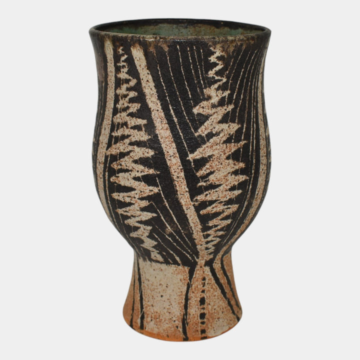 Marguerite Wildenhain Pond Farm Mid Century Studio Pottery Pedestal Vase