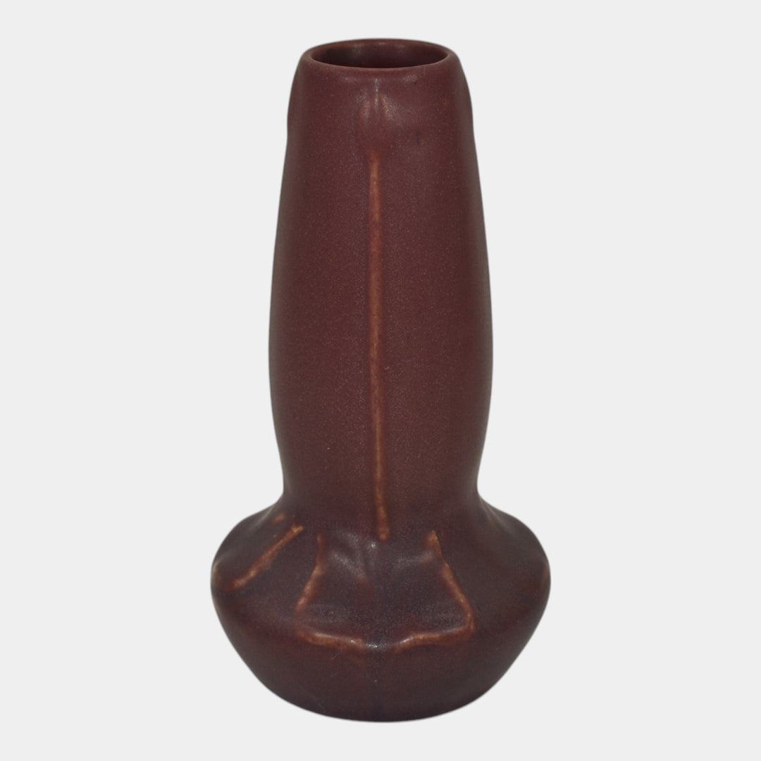 Van Briggle 1916 Arts And Crafts Pottery Purple Ceramic Flower Vase 789 - Just Art Pottery