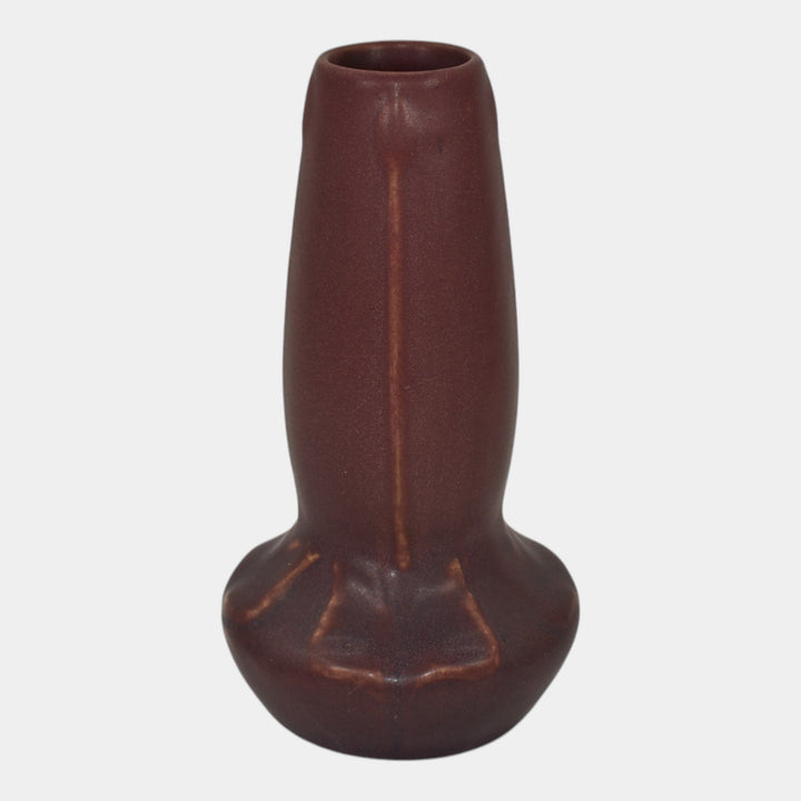 Van Briggle 1916 Arts And Crafts Pottery Purple Ceramic Flower Vase 789 - Just Art Pottery