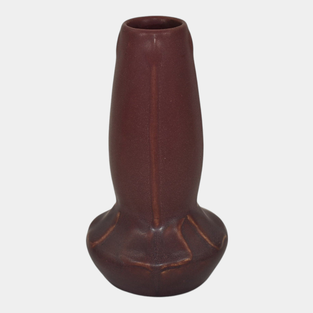 Van Briggle 1916 Arts And Crafts Pottery Purple Ceramic Flower Vase 789 - Just Art Pottery