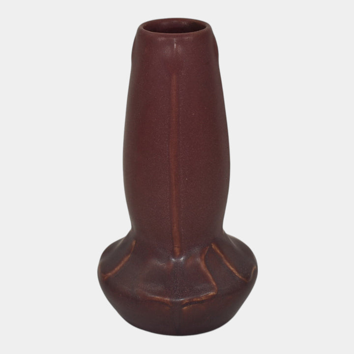 Van Briggle 1916 Arts And Crafts Pottery Purple Ceramic Flower Vase 789 - Just Art Pottery