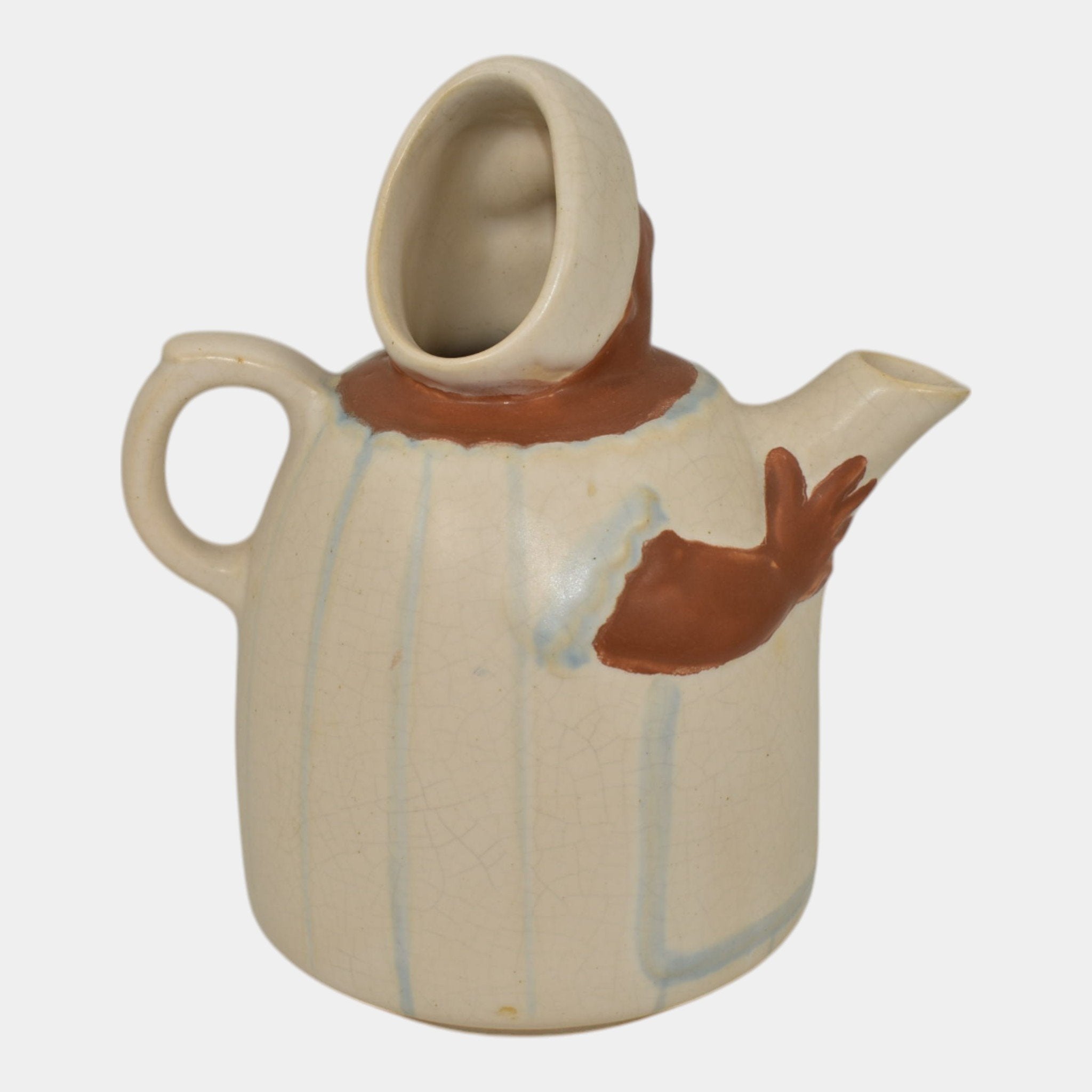 Weller Mammy Vintage Art Pottery Ceramic Syrup Pitcher – Just Art