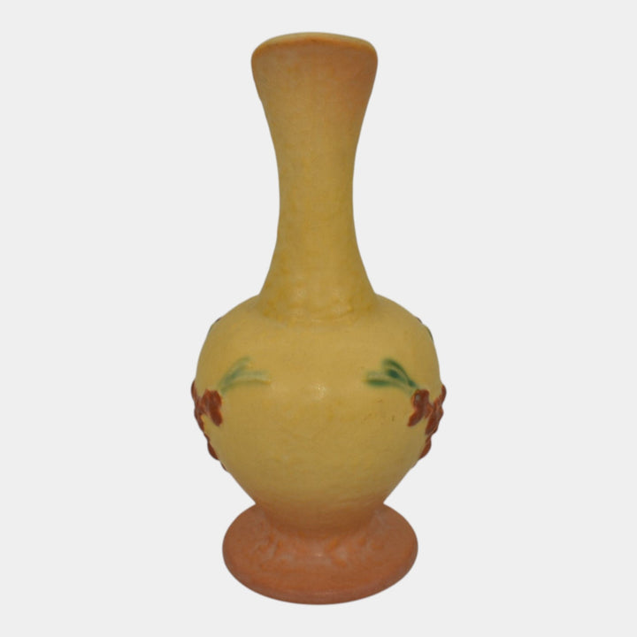 Roseville Bittersweet Yellow 1951 Vintage Art Pottery Ceramic Ewer 816-8 - Just Art Pottery