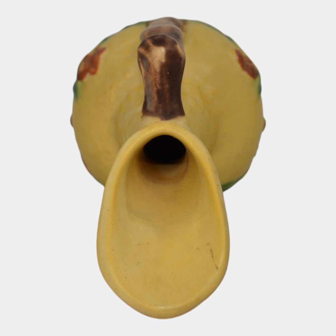 Roseville Bittersweet Yellow 1951 Vintage Art Pottery Ceramic Ewer 816-8 - Just Art Pottery