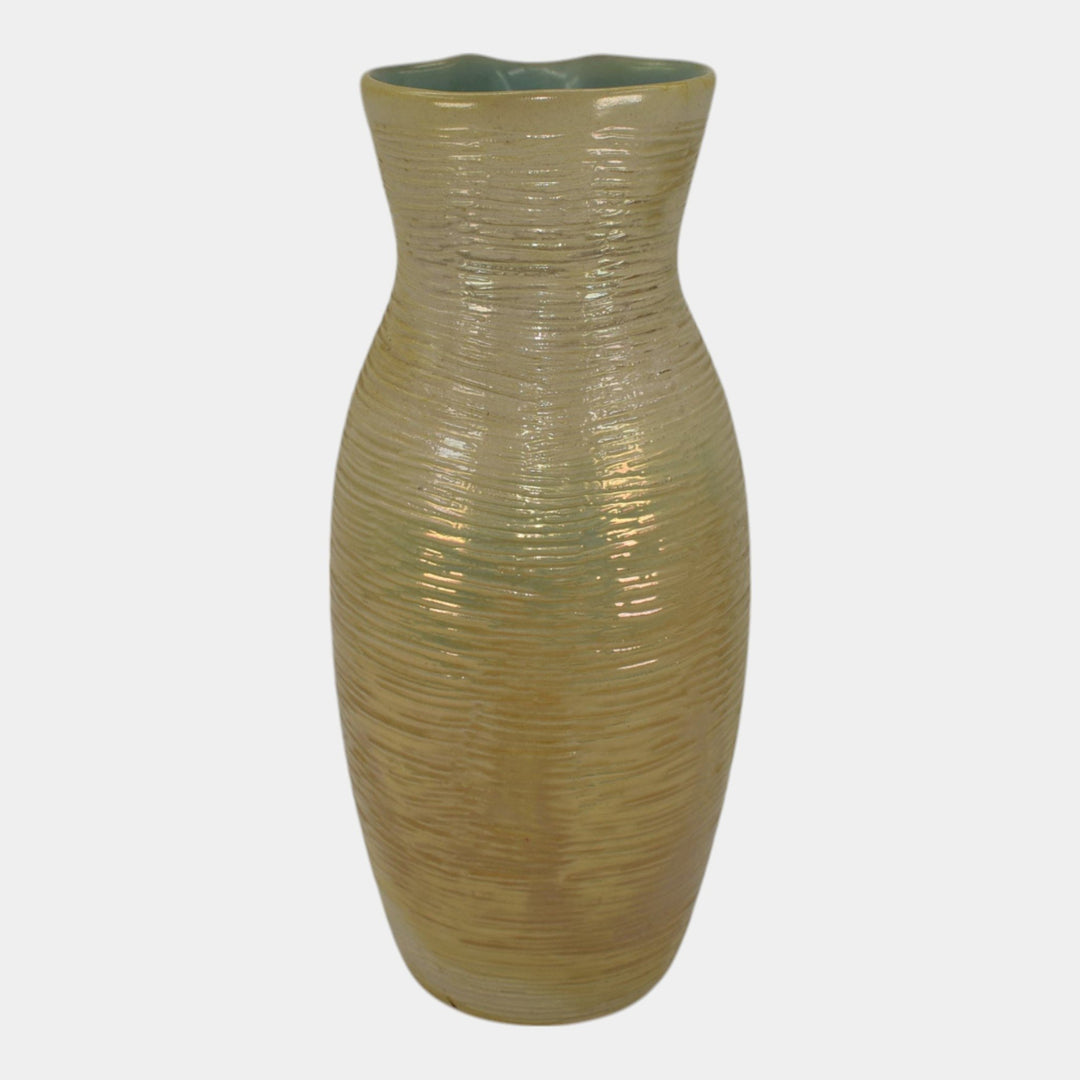 Pigeon Forge Tennessee Art Pottery Mid Century Modern Ceramic Pitcher Vase - Just Art Pottery