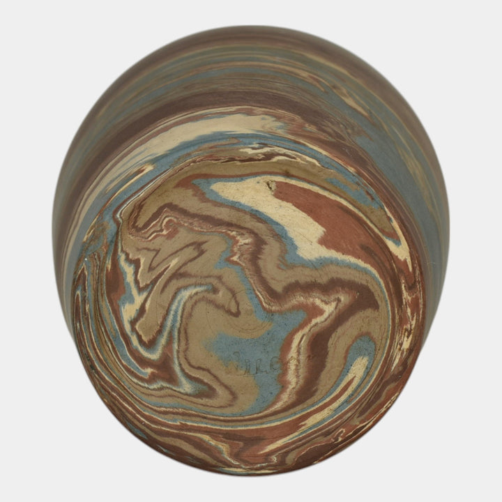Niloak Mission Swirl 1910-24 Vintage Art Pottery Flared Rim 8" Vase