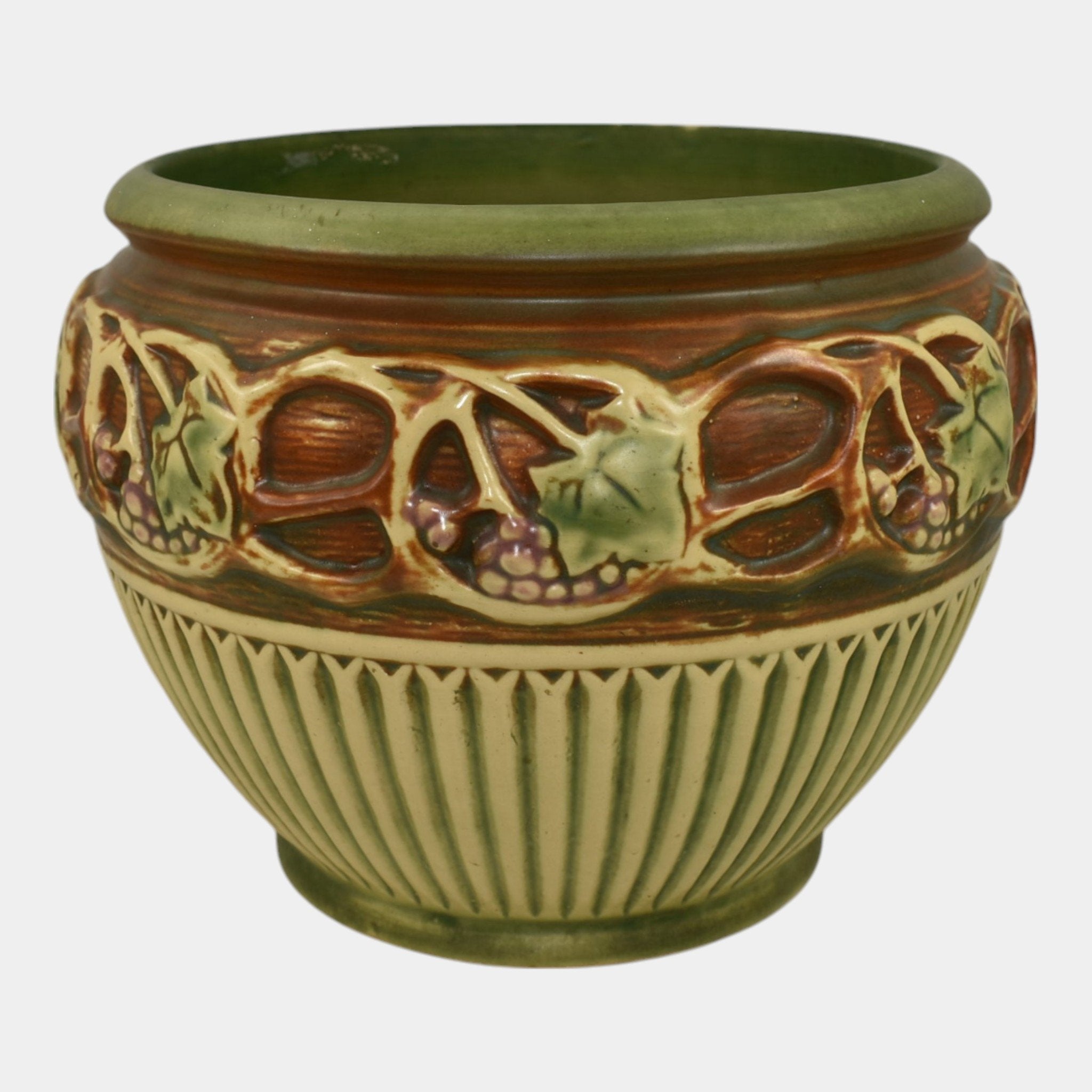 Roseville Normandy 1928 Vintage Art Pottery Ceramic Jardiniere