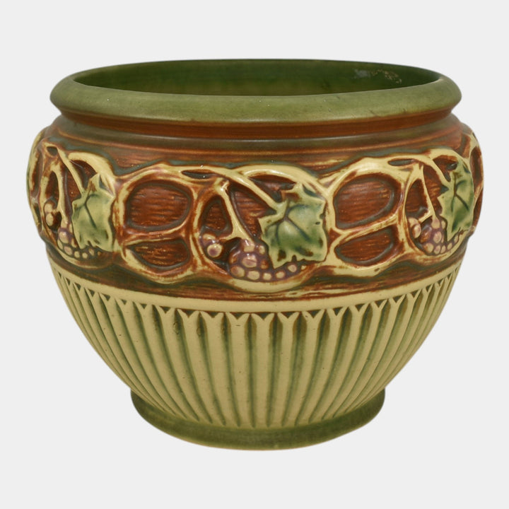Roseville Normandy 1928 Vintage Art Pottery Ceramic Jardiniere Planter 609-8