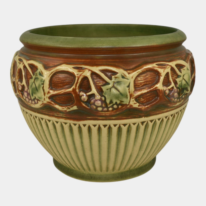 Roseville Normandy 1928 Vintage Art Pottery Ceramic Jardiniere Planter 609-8