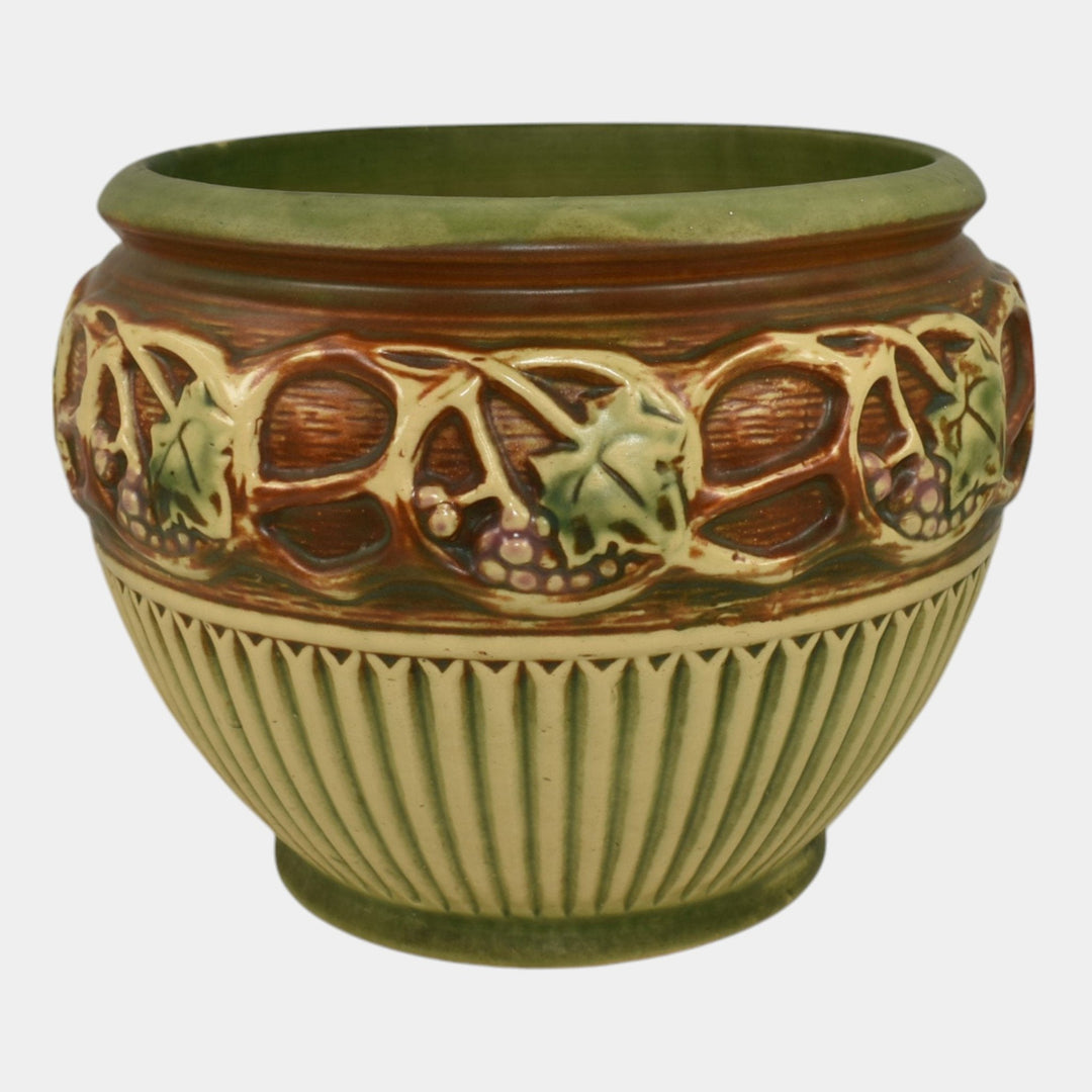 Roseville Normandy 1928 Vintage Art Pottery Ceramic Jardiniere Planter 609-8